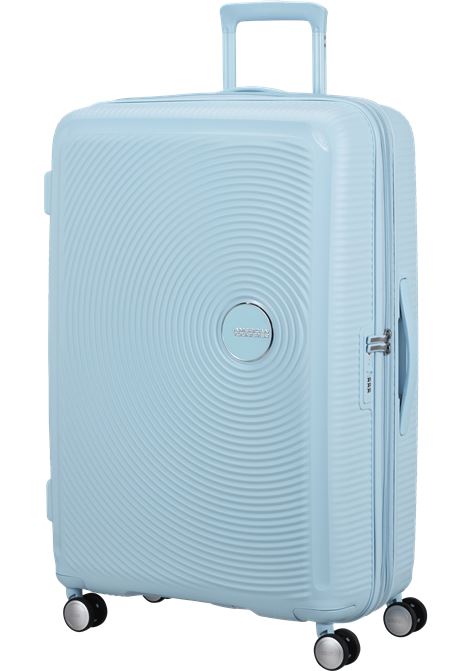SoundBox 77cm Valigia da stiva L AMERICAN TOURISTER | SOUNDBOX 77/28PASTEL BLUE